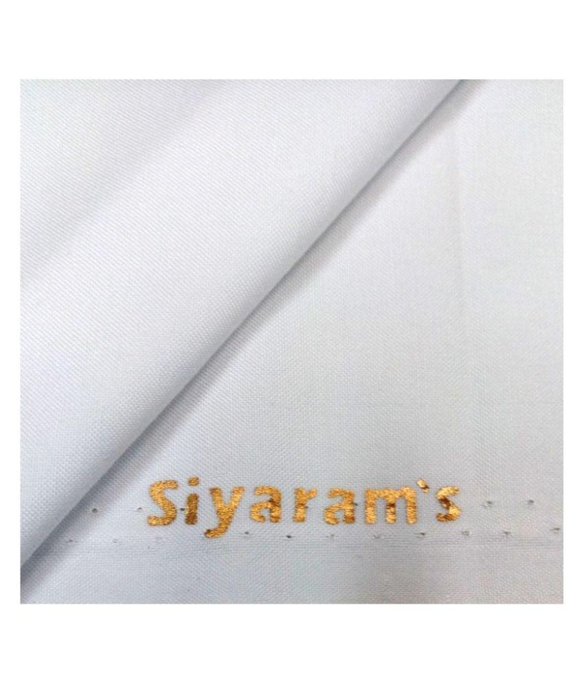 siyaram white shirt cloth