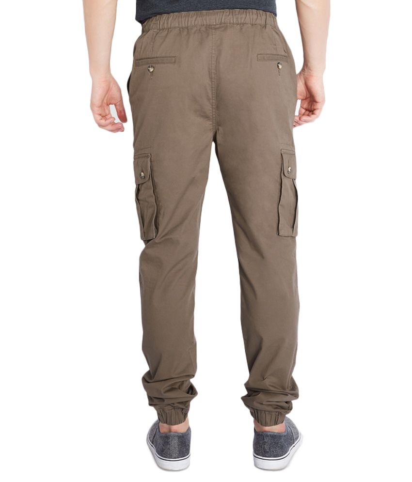 brown cargos women's