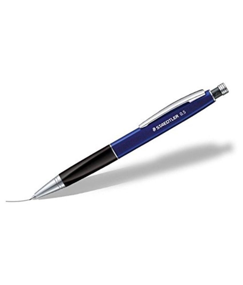 Staedtler Graphite 76005 Mechanical Pencil 0.5 mm Dark Blue Barrel Buy