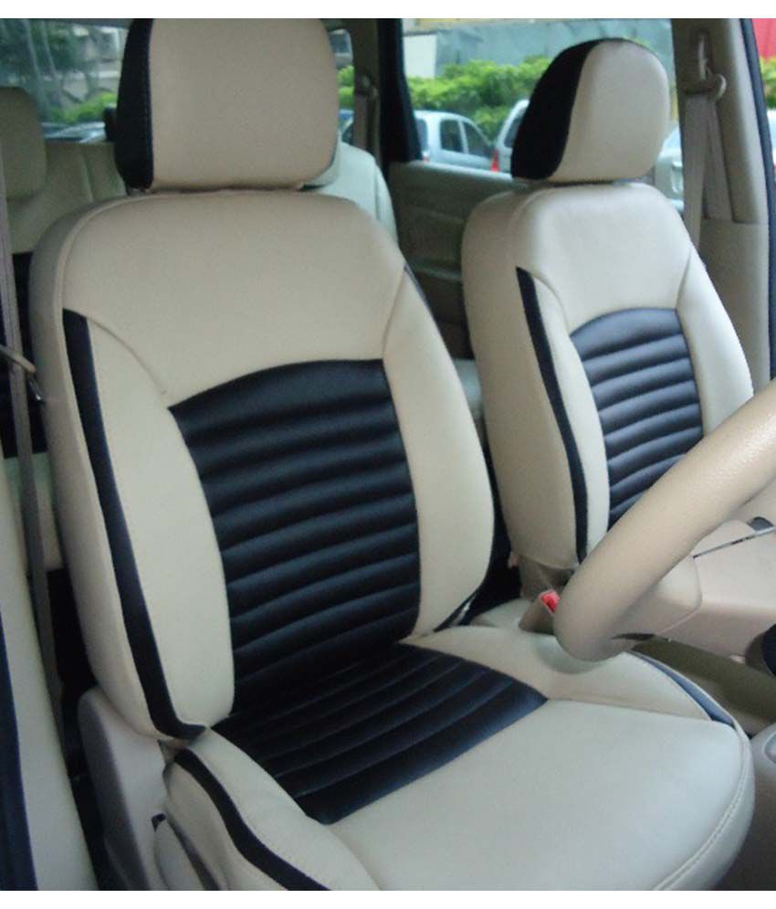 KVD Autozone Beige Leatherite Car Seat Cover Buy KVD Autozone Beige Leatherite Car Seat Cover