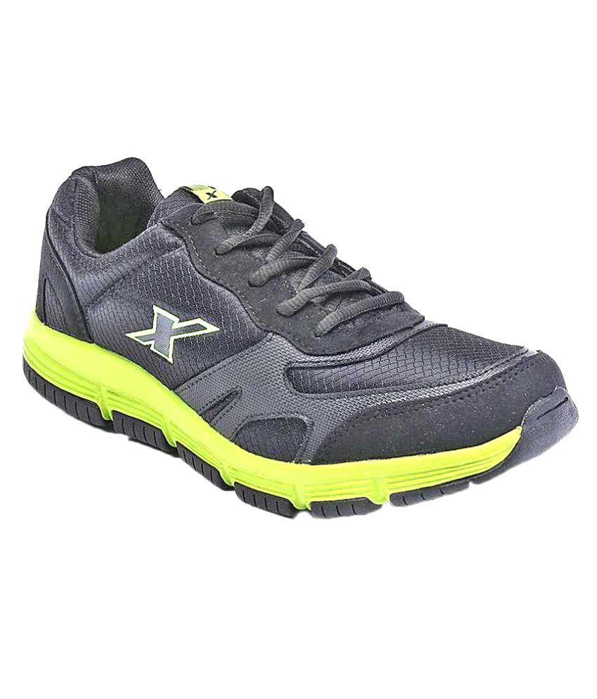 Sparx SM-205 Black Running Shoes - Buy 