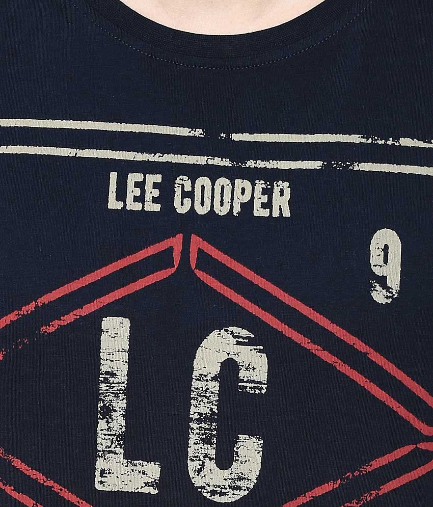 lee cooper t shirt size chart