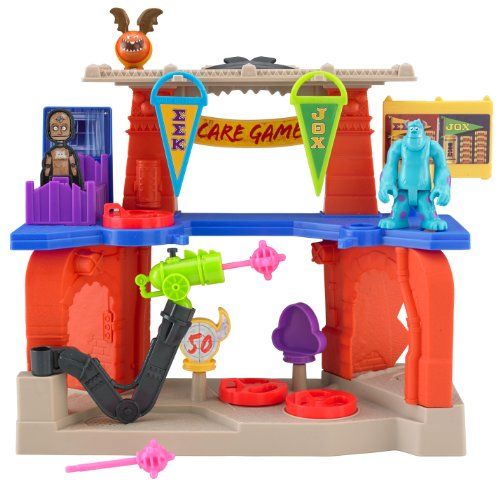 imaginext monsters university scare games