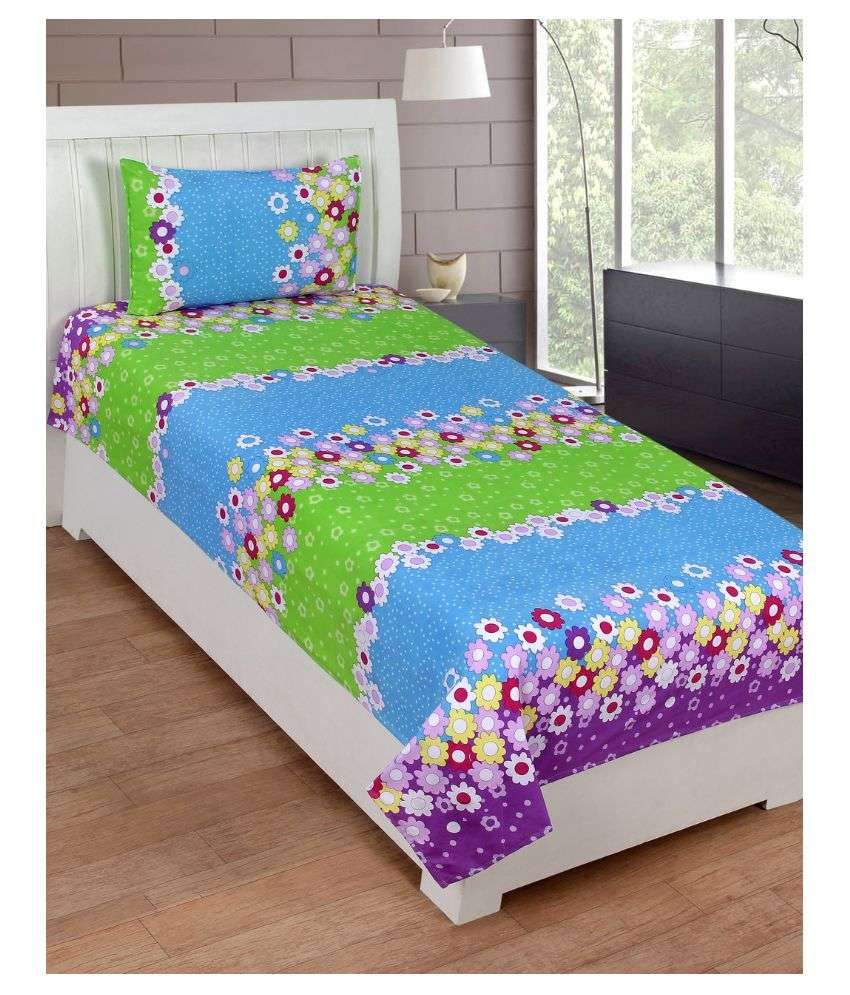 Supreme Home Collective Single Cotton Floral Bed Sheet Buy Supreme