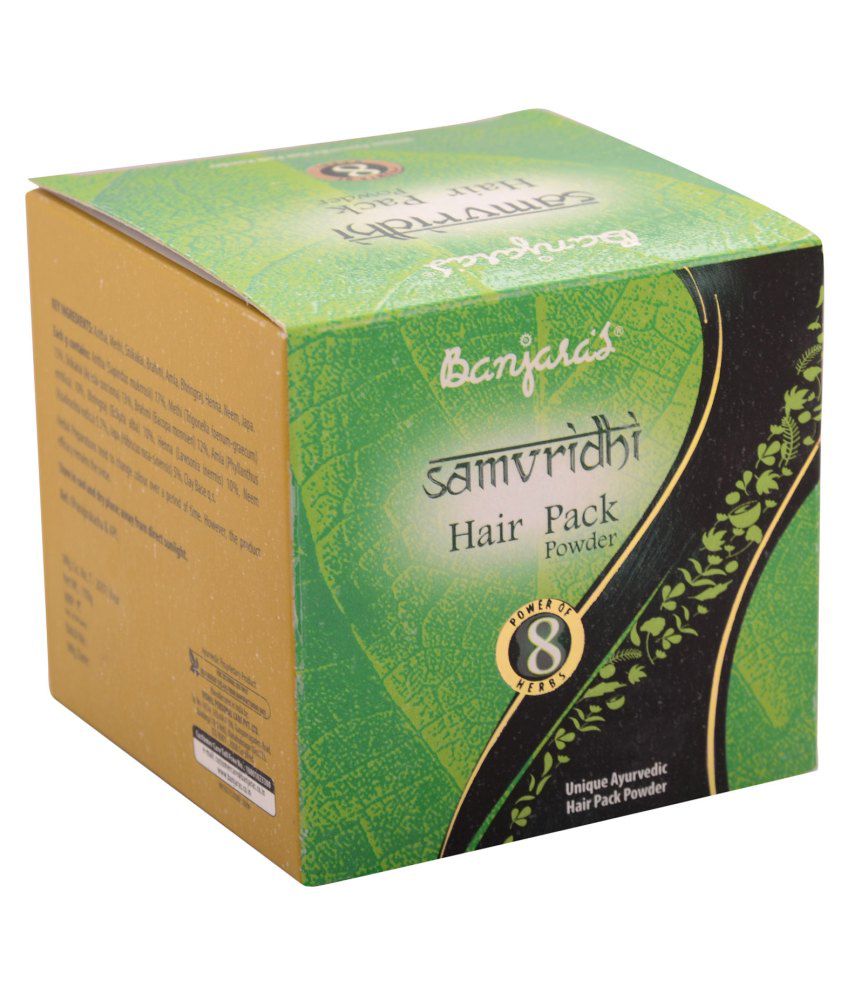 Banjaras Samvridhi Hair Pack Powder 100 g: Buy Banjaras Samvridhi Hair Pack  Powder 100 g at Best Prices in India - Snapdeal