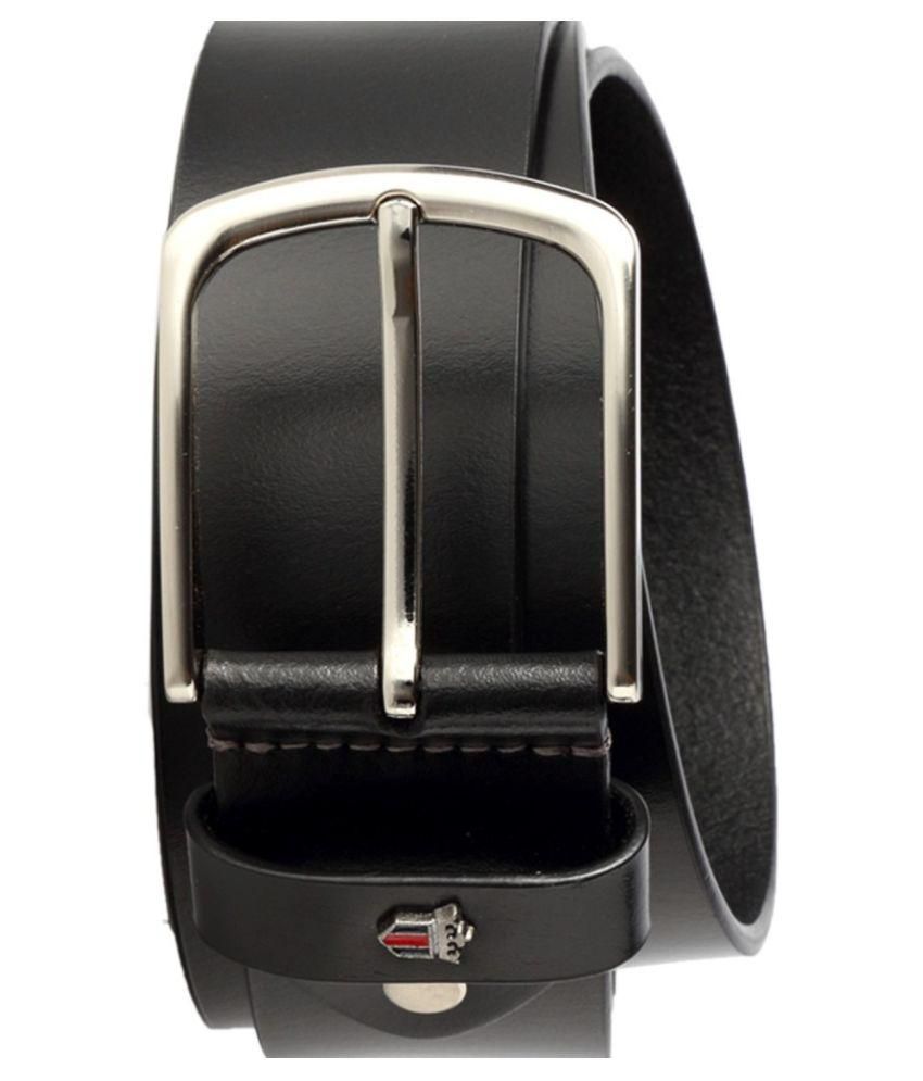 Louis Philippe Black Leather Belt for Men: Buy Online at Low Price in India - Snapdeal
