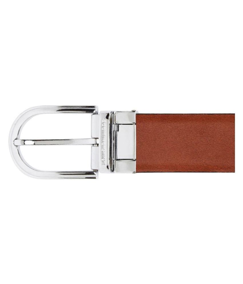 Louis Philippe Brown Reversible Leather Belt: Buy Online at Low Price in India - Snapdeal