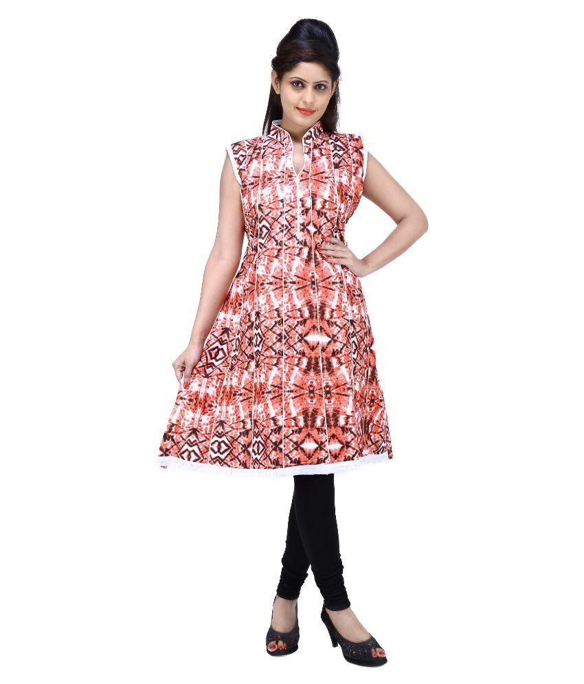 anarkali cotton kurti