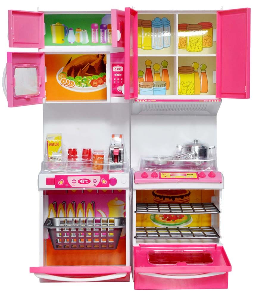 plastic barbie set