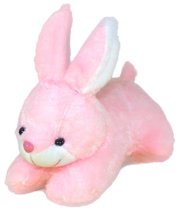     			Tickles Pink Cute Rabbit Stuffed Soft Plush Toy 26 Cm
