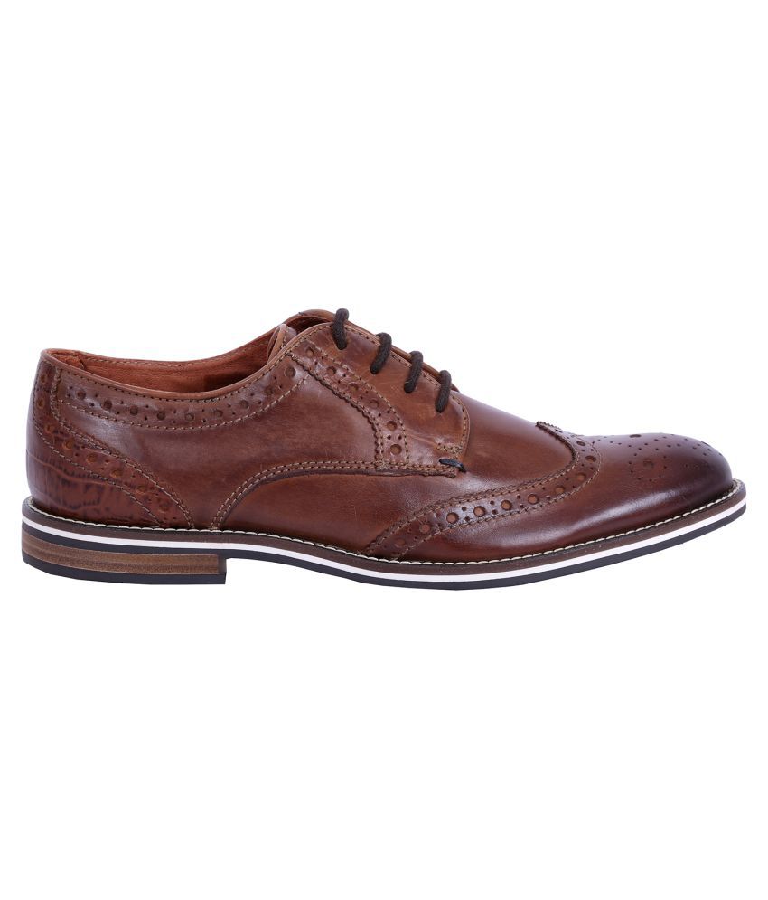 Gaitonde Brown Brogues Shoes - Buy Gaitonde Brown Brogues Shoes Online ...