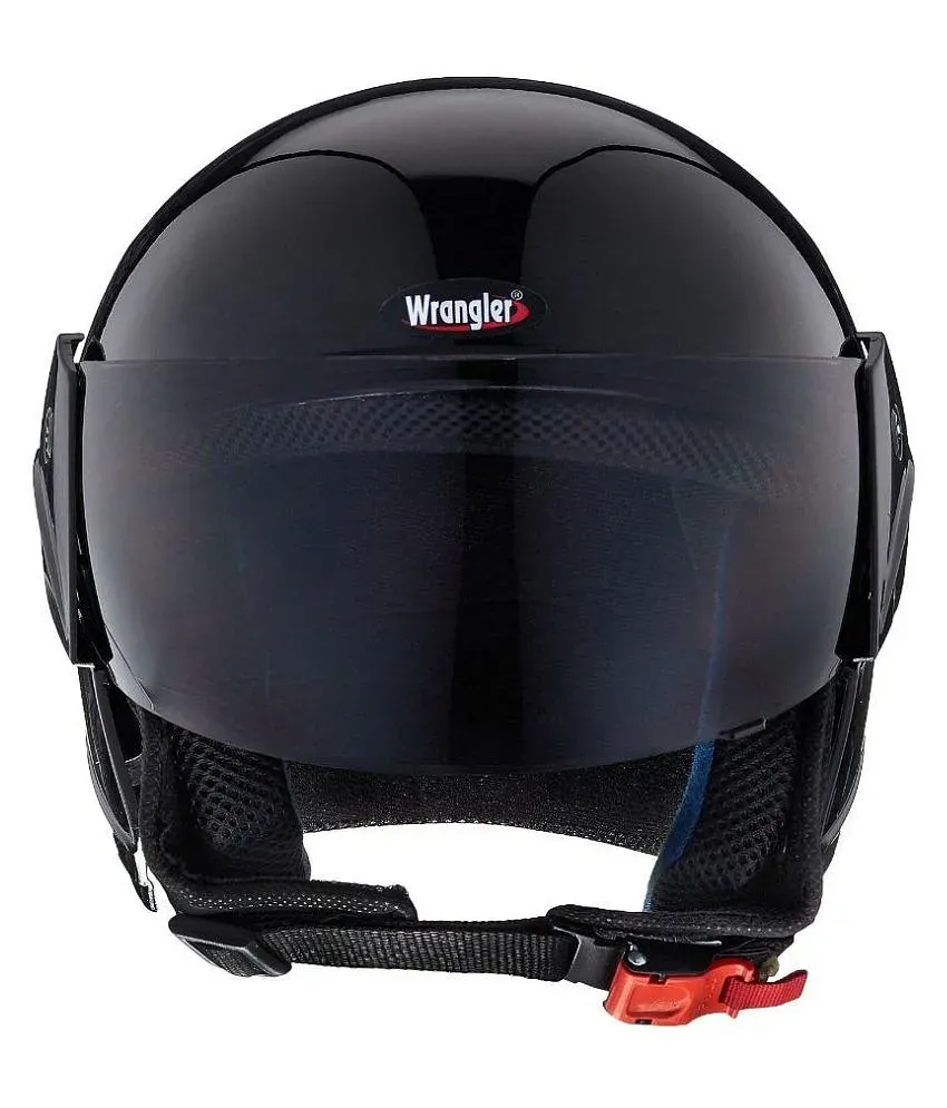 Wrangler Rush Open Face Helmet Black L Buy Wrangler Rush Open