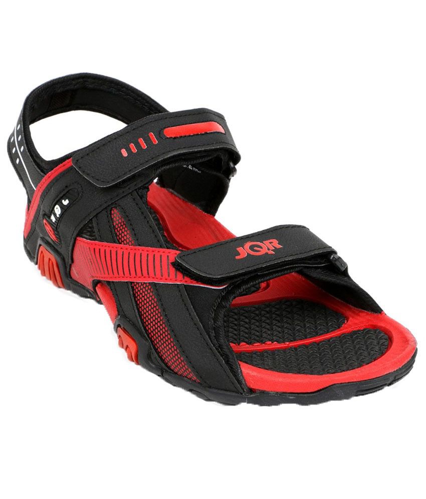 JQR Red Floater Sandals - Buy JQR Red 