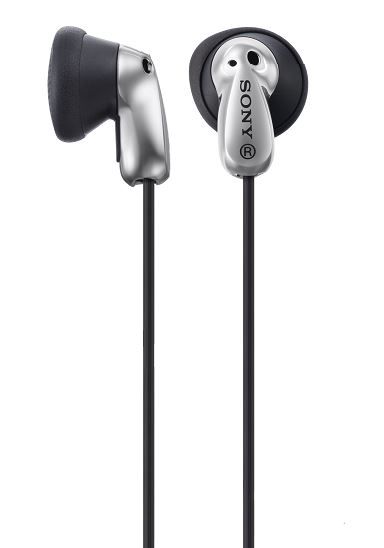 sony earphones with hole