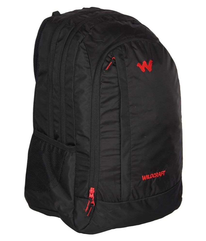 Wildcraft Black Polyester Casual Backpack - Buy Wildcraft Black ...