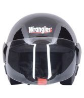 Wrangler ENDEAVOR - Open Face Helmet Black L