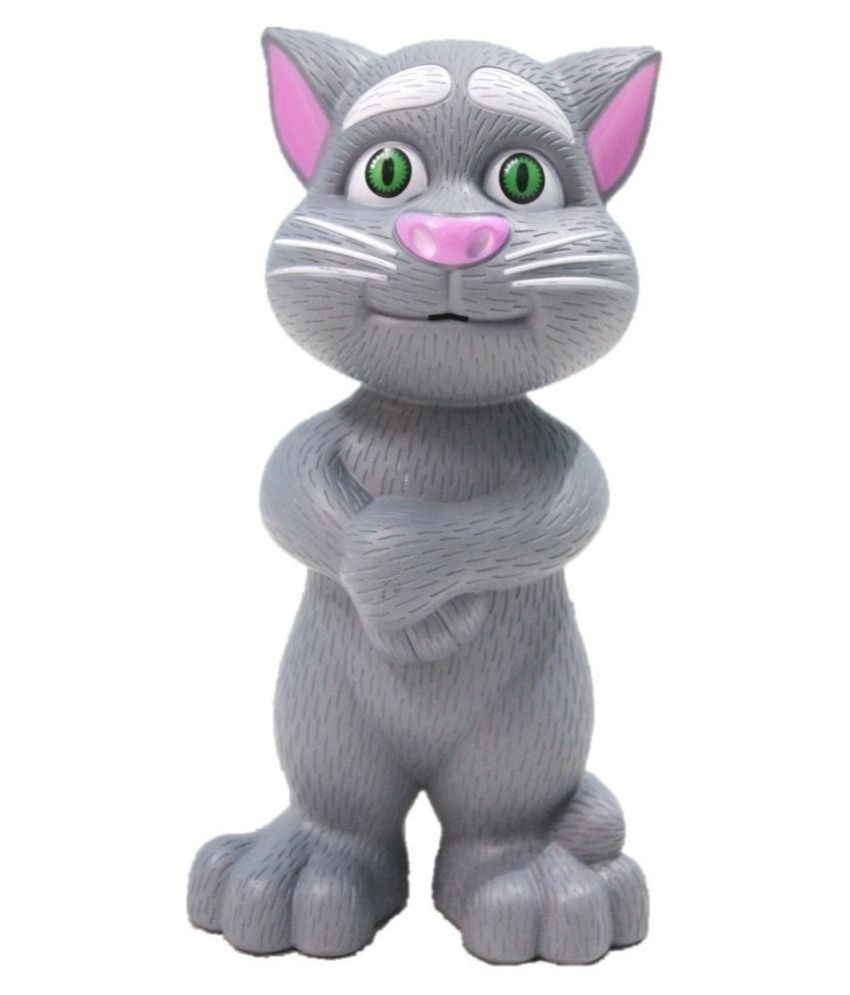 Smiles Creation Talking Tom Cat-Grey - Buy Smiles Creation Talking Tom ...