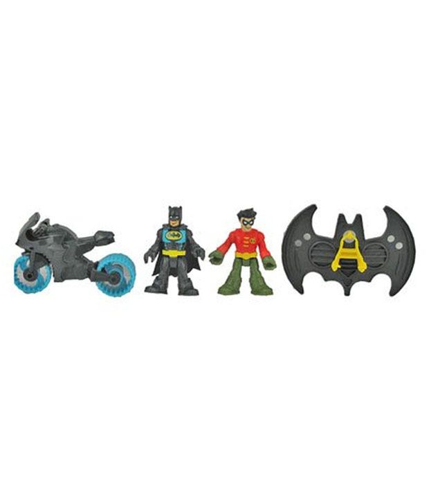 Imaginext Super Friends Batman Batcave Batman, Robin, Motorcycle, and  Flight Suit-Imported - Buy Imaginext Super Friends Batman Batcave Batman,  Robin, Motorcycle, and Flight Suit-Imported Online at Low Price - Snapdeal