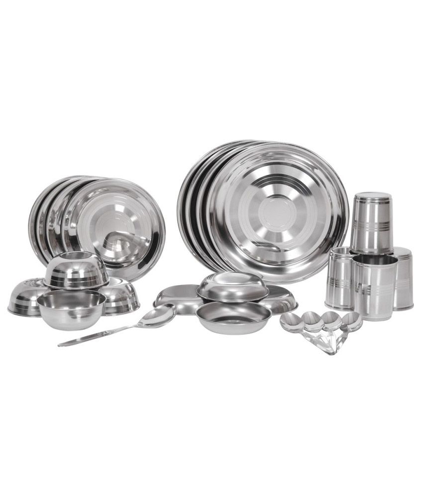 Kpro Stainless Steel Dinner Set 25 Pcs Buy Online at Best Price in