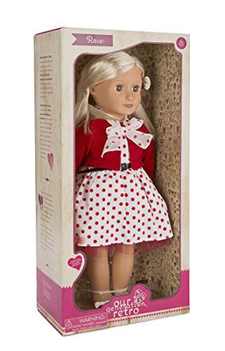 our generation retro rose doll