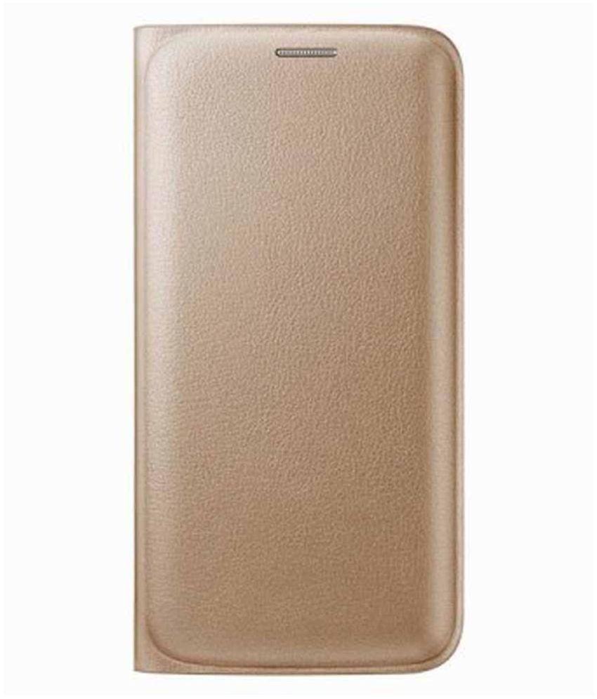     			Samsung Galaxy J2 pro/J2 2016 Flip Cover by Mirox - Golden