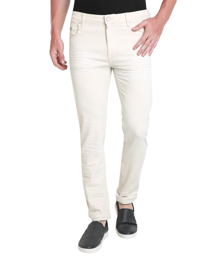 beige skinny pants