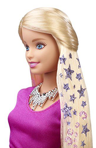 Barbie Glitter Hair Design Doll Multi Color Buy Barbie 