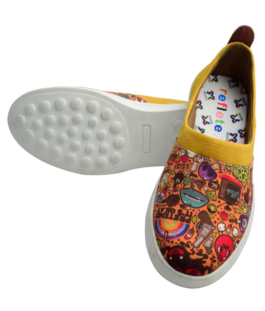 Reflete Multi Color Canvas Shoes - Buy Reflete Multi Color Canvas Shoes