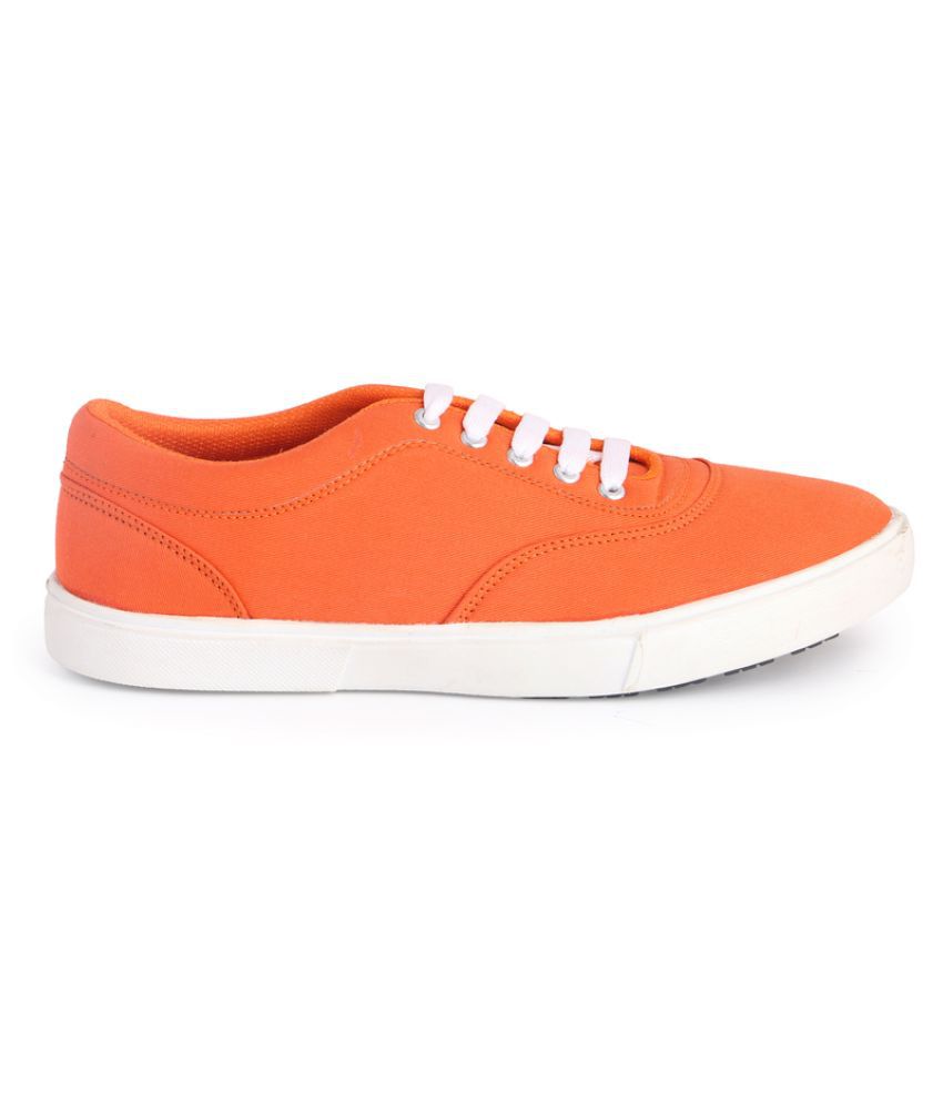 Shoe Mate Orange Canvas Shoes - Buy Shoe Mate Orange Canvas Shoes ...