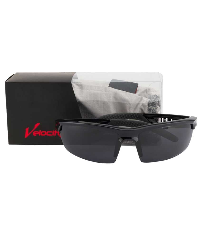 Velocity Gray Wrap Around Sunglasses ( VC89 ) - Buy Velocity Gray Wrap ...