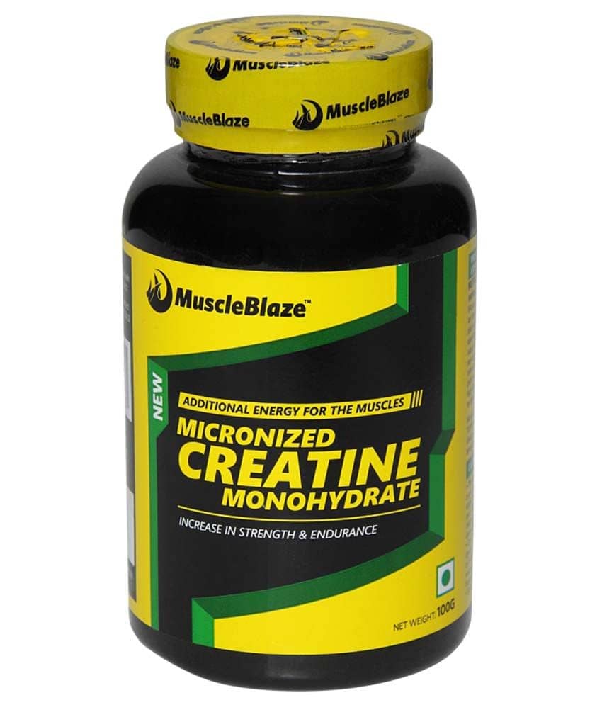 muscleblaze creatine monohydrate 0.22 lb unflavoured
