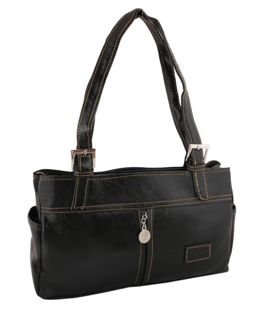 Sukkhi Black Fabric Shoulder Bag Buy Sukkhi Black Fabric Shoulder Bag