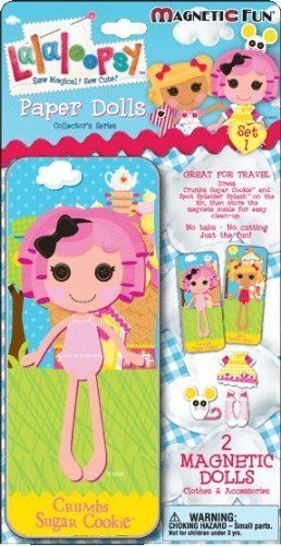 lalaloopsy magnetic paper dolls