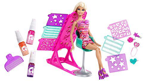 Mattel X2345 Barbie Hairtastic Color and Design Salon Barbie Doll - Buy  Mattel X2345 Barbie Hairtastic Color and Design Salon Barbie Doll Online at  Low Price - Snapdeal
