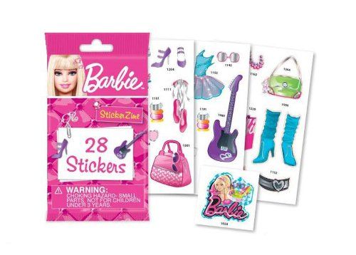 barbie doll sticker