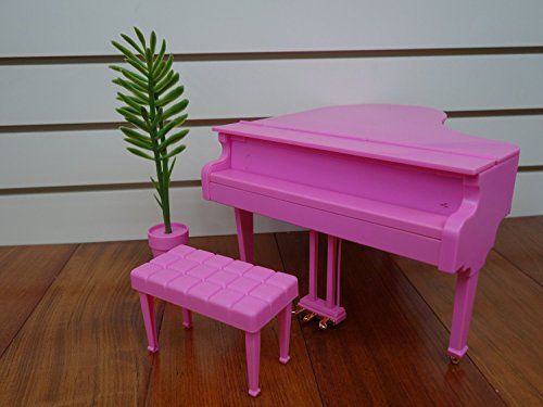 barbie pink piano