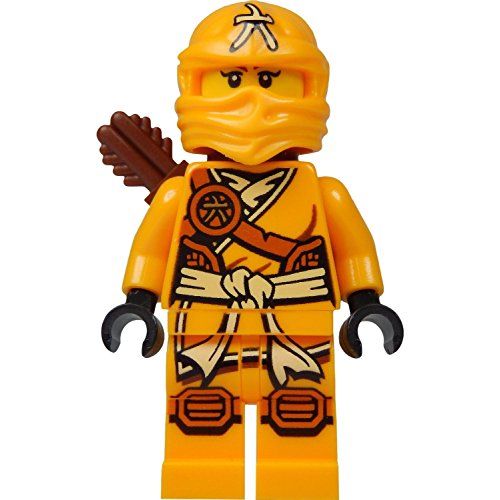 LEGO Ninjago Minifigure - Skylor Female Orange - Gold Ninja with ...