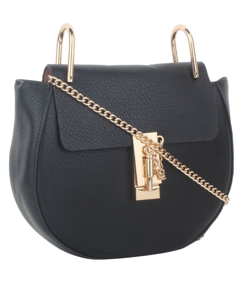 Alvaro Castagnino Black Faux Leather 