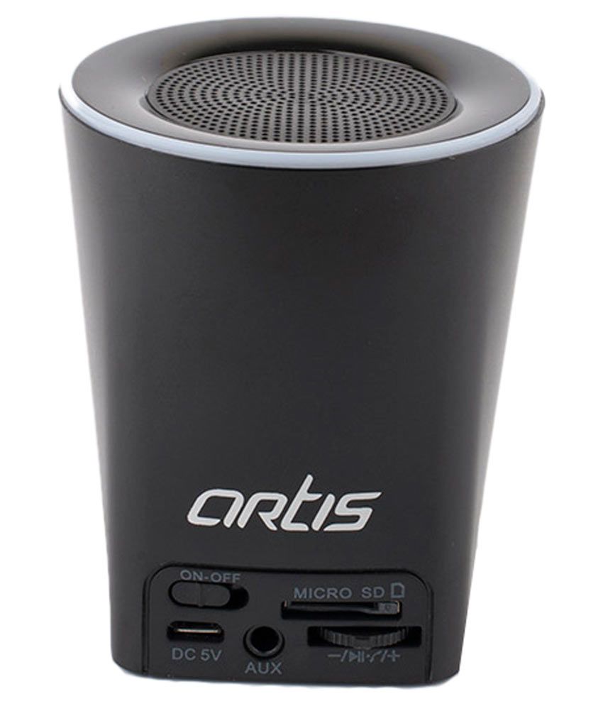 Artis Bt09 Bluetooth Speaker Black Buy Artis Bt09 Bluetooth Speaker Black Online At Best Prices In India On Snapdeal