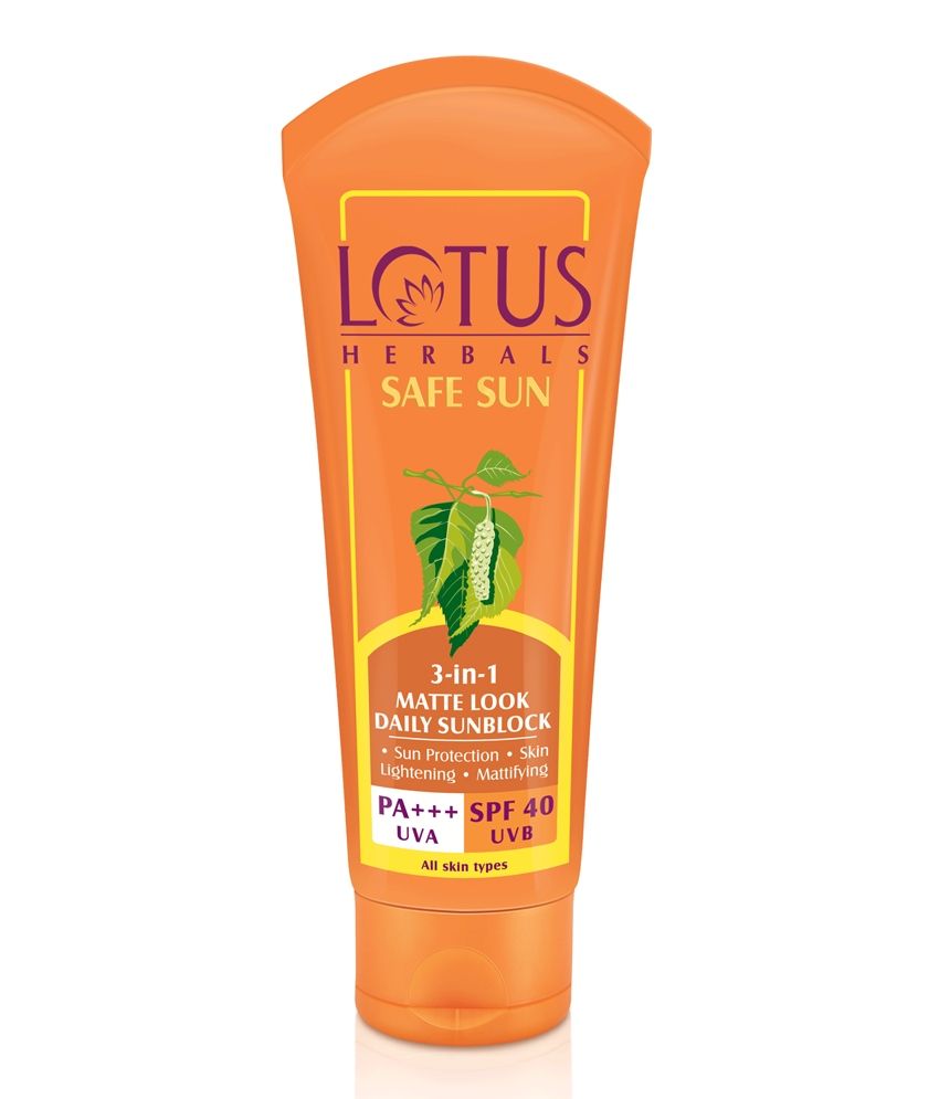 3-in-1 Matte Look Daily Sunblock