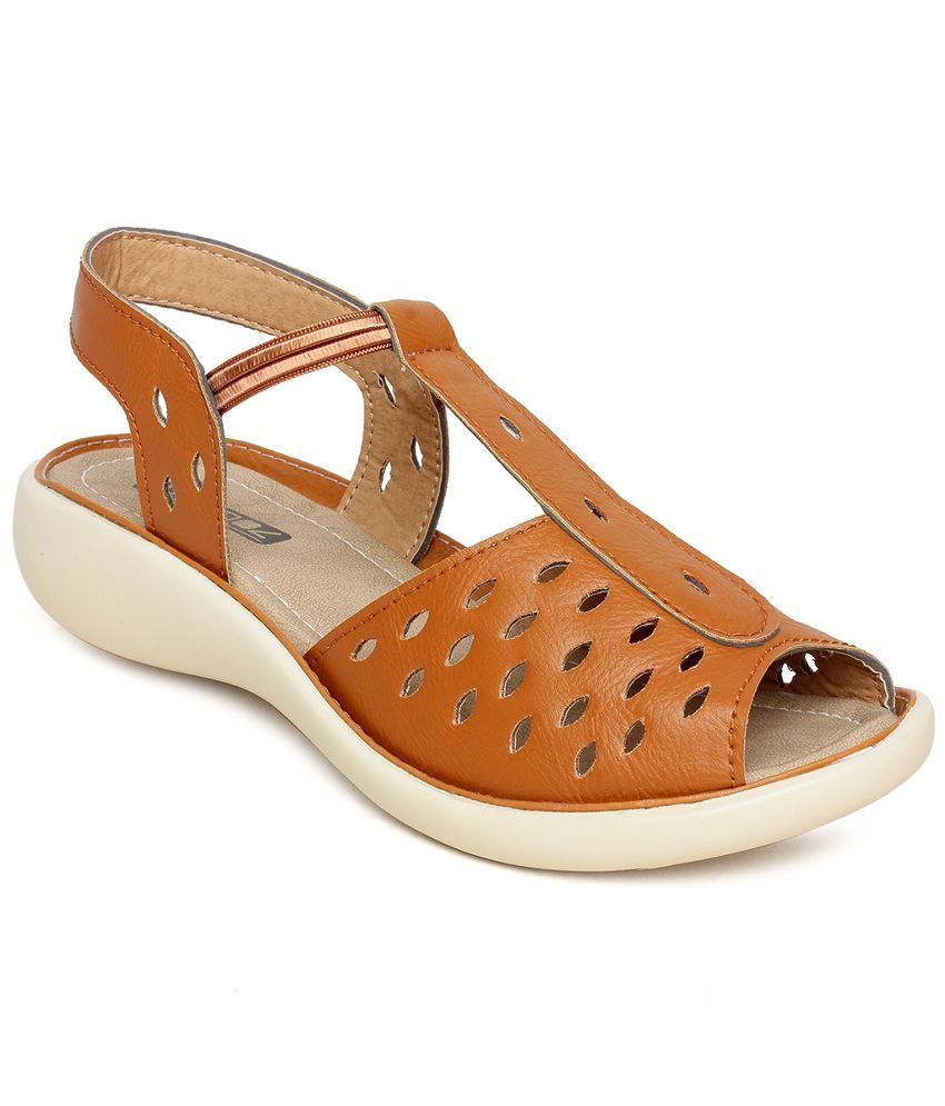 tan brown flats