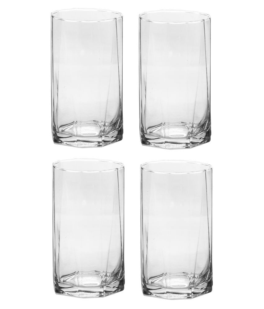     			Somil Water/Juice  Glasses Set,  250 ML - (Pack Of 4)