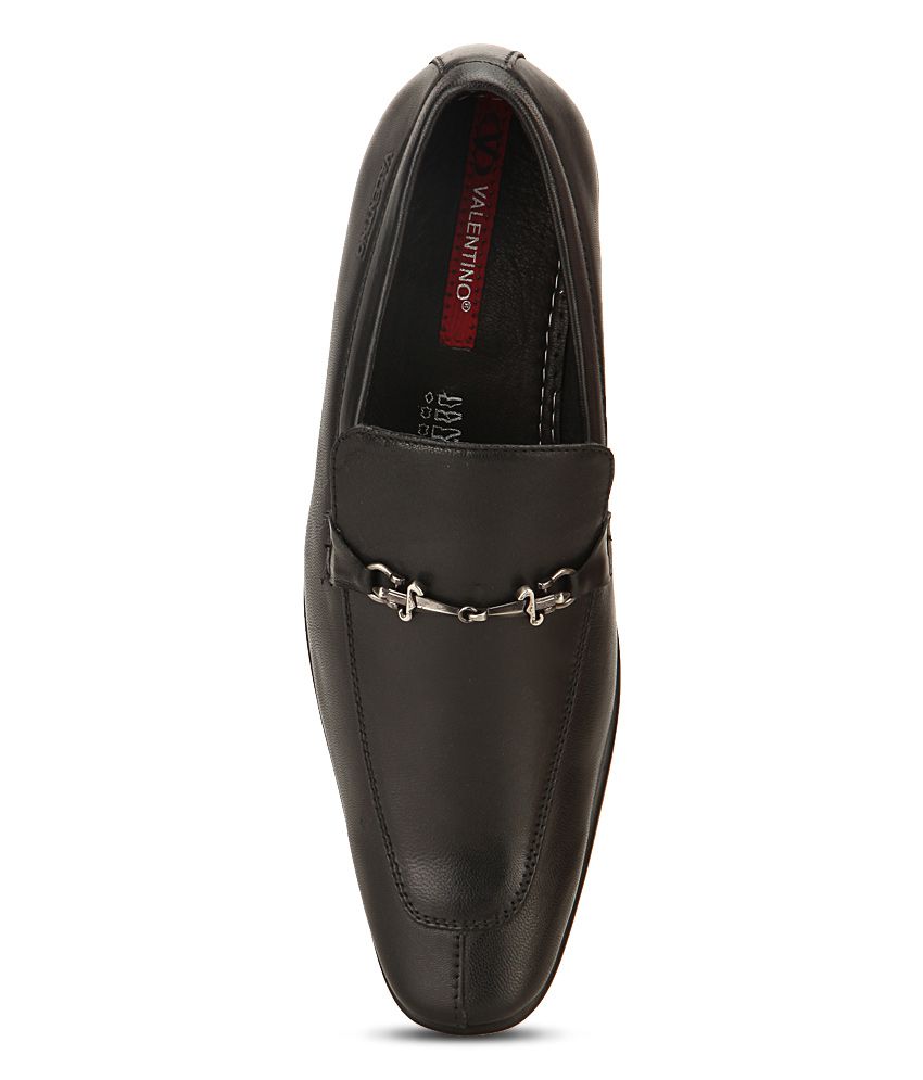 Valentino VENTURA-21 Black Formal Shoes Price in India- Buy Valentino ...