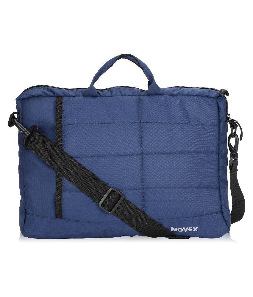 Novex Blue Polyester Office Bag - Buy Novex Blue Polyester Office Bag ...