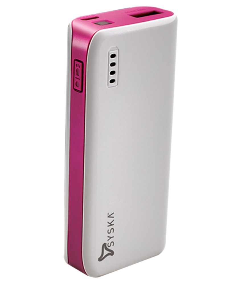 Syska X5200 5200 mAh Li-Ion Power Bank - Power Banks Online at Low Prices | Snapdeal India