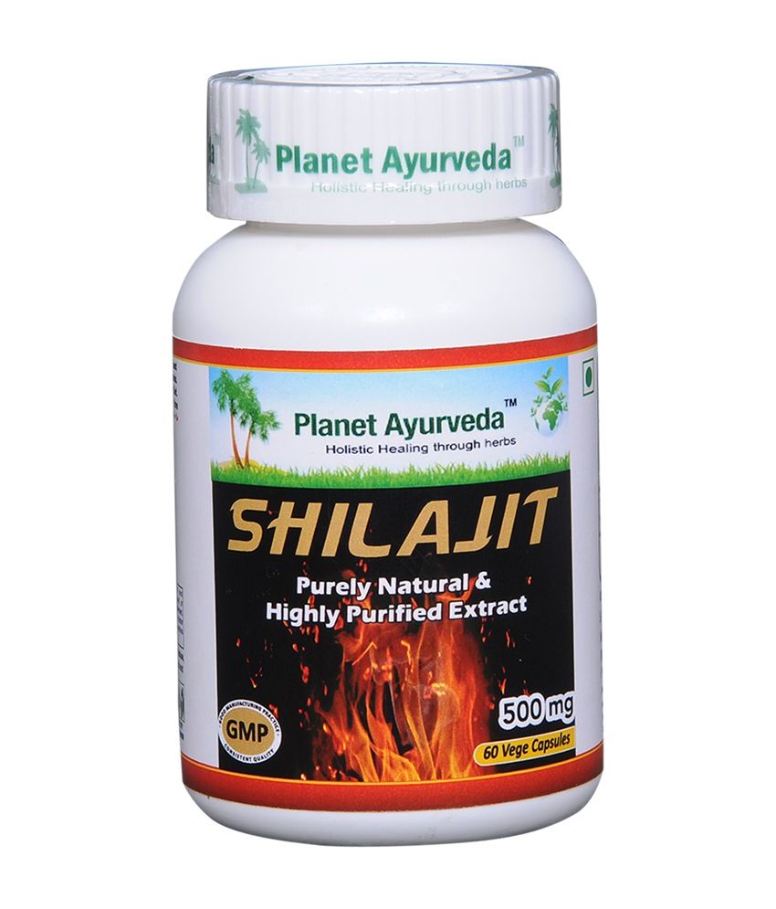 Ayurveda Shilajit Capsules 500 mg 60 Capsules Buy