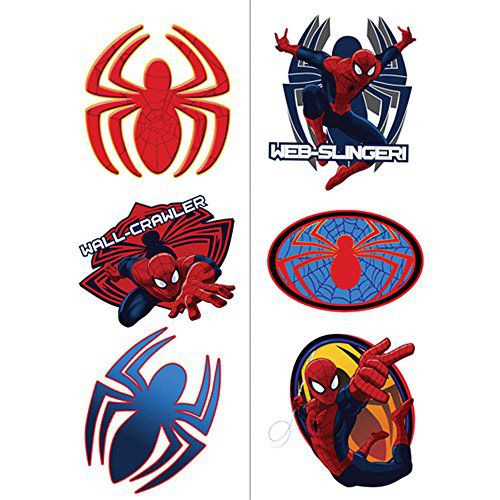 Buy Spiderman Tattoos for Kids SENTOKE 16 Sheets Temporary Tattoos  Stickers as Spiderman Birthday Party Supplies Favors Decorations for  Classroom School Rewards Carnival Christmas Prizes for Boys Girls Online at  Lowest Price