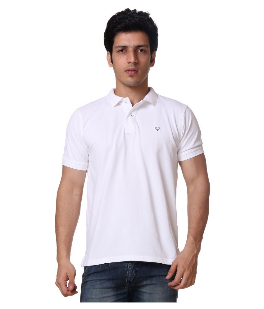 allen solly shirts white