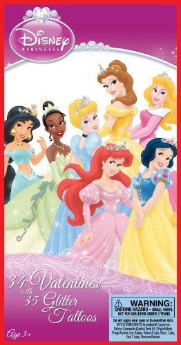 princess valentines day cards