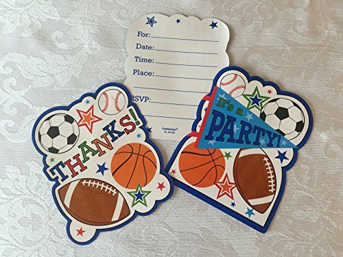 Kids Birthday Party In A Box Sports Theme Decorations And Party